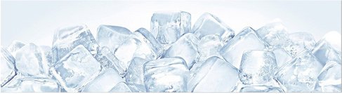 mySPOTTI Küchenrückwand »Eiswürfel«, Aluverbund, Eiswürfel