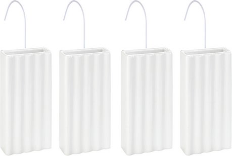 Maximex Luftbefeuchter, BxHxL: 12 x 10 x 12 cm, Keramik - weiss