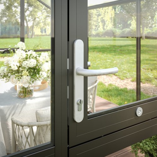 KGT Gewächshaus »Aptasia III«, BxHxL: 2,33 x 2,35 x 3,23 m, anthrazit-grau