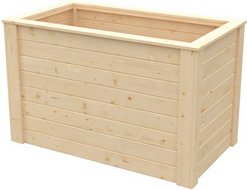 KIEHN-HOLZ Hochbeet, BxHxL: 64,5 x 69 x 114 cm, Holz - beige