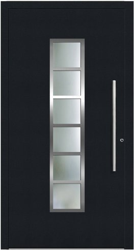 KNOCK Aluminium-Haustür »Terra Nova«, anthrazit - grau