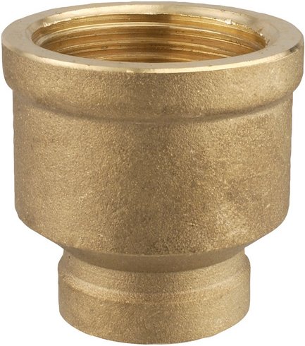 CORNAT Reduziermuffe, Messing, Innengewinde: 3/4"/1/2" - goldfarben