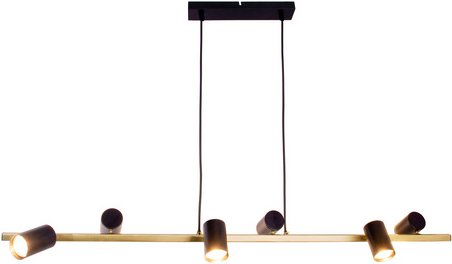 NÄVE Pendelleuchte »FRIDA«, BxHxL: 23 x 150 x 115 cm, Metall - schwarz