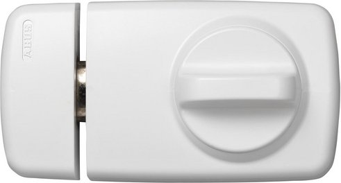 ABUS Türzusatzschloss »7010«, aus Kunststoff/aus Stahl - weiss