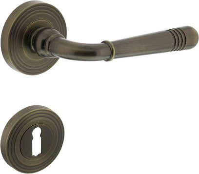 Intersteel Türdrücker mit Rosette »Helena«, D.55x10 mm BB-Rosetten