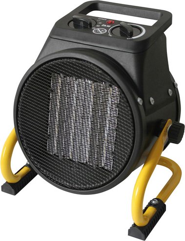 Thumbnail - GO/ON! PTC-Heizelement, 2000 W, 2 Leistungsstufen - schwarz