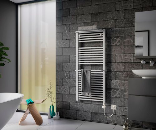 XIMAX Handtuchwärmer »Plus«, Anschluss: elektrisch, Typ 4 - weiss