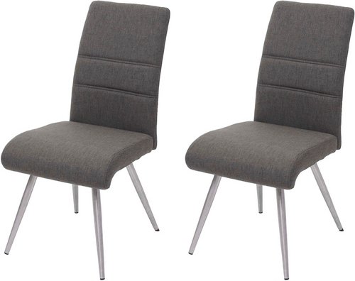 MVG Esszimmerstuhl »MVG-G55«, 2er-Set - grau