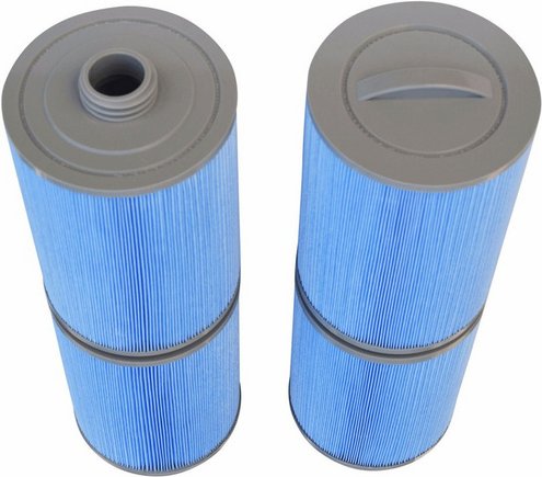 Canadian Spa Whirlpool Filter Set »Microban« mit vier Filtern für Swim Spa - blau