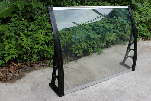 GARDEN PLEASURE Vordach, 80x100cm,PC transparent