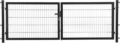 FLORAWORLD Doppeltor »comfort«, Türmaße BxH: 300 x 120 cm - schwarz