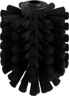 LENZ WC-Bürste »HYGGE«, Schwarz, Montageart: Kleben oder Bohren