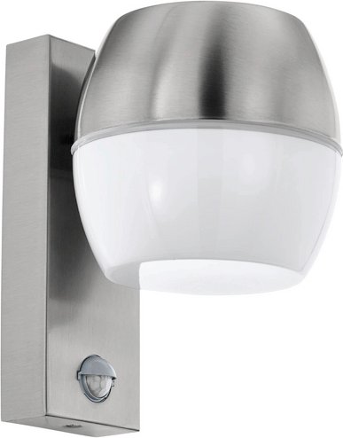 CASAYA LED-Außenwandleuchte »Cordobilla«, 11W, 950 lm, 3000 k, weiss, (HxL): 21 x 15 cm - silberfarben