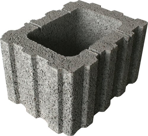 Thumbnail - EHL Ratioflor, BxHxL: 40 x 25 x 30 cm, Beton - grau