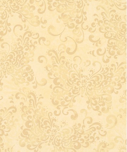 Vliestapete »Catania«, gelb, glatt