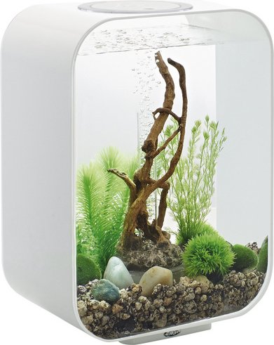 OASE Tabletop Aquarien »biOrb LIFE «, mit LED Beleuchtung, 15 l, weiss