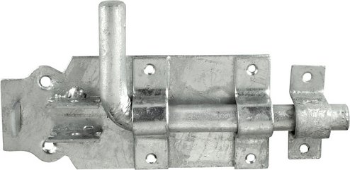 CONNEX Grendelriegel (BxL): 70 x 160 mm, stahl - silberfarben