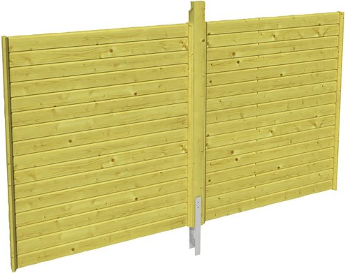 SKANHOLZ Rückwand, Breite: 78,5 cm, grün - gruen