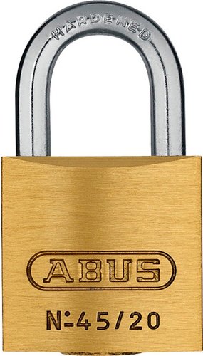 ABUS Vorhangschloss, BxL: 200 x 100 mm, Metall, messingfarben - goldfarben