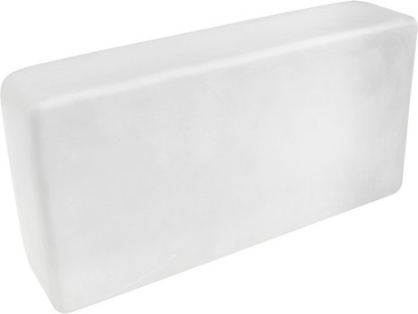 Fuchs Design Glasziegel, BxH: 200 x 100 mm - weiss