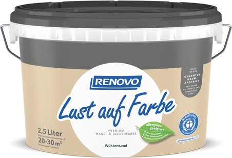 RENOVO Dispersionsfarbe - braun