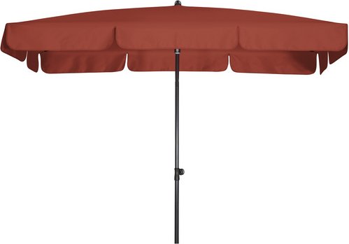 DOPPLER Sonnenschirm »Sunline«, BxLxH: 120 x 225 x 253 cm, abknickbar - rot