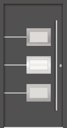 Splendoor Haustür »ATHEN Prime«, Aluminium, in anthrazit - grau
