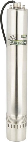 Mr. GARDENER Tiefbrunnenpumpe »TBP 4500«, 900 W, Fördermenge: 4500 l/h - silberfarben