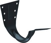 SAREI Dachrinnenträger »Dachentwässerung«, halbrund, Verzinkter Stahl - grau