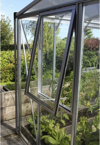 VITAVIA Seitenfenster »Z«, BxT: 70,8 x 86,2 cm - silberfarben