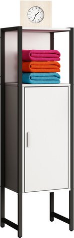 VCM Midischrank »Edino«, BxHxT: 33 x 114 x 30 cm - weiss