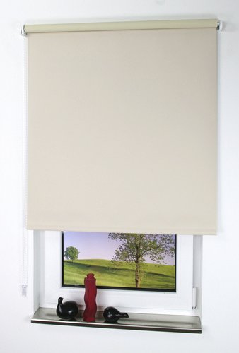 Thumbnail - LIEDECO Seitenzug-Rollo, cremefarben, Polyester - braun