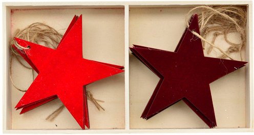 Flowerbox Deko-Objekt - rot