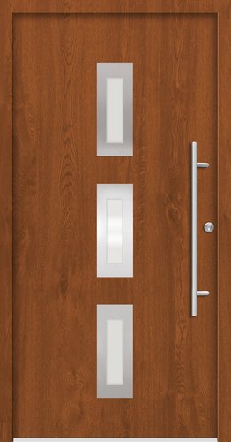 Splendoor Haustür »PULA Prime«, Aluminium, in golden oak - braun