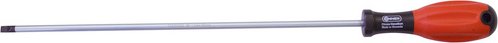 CONNEX Schraubendreher, Klingenlänge: 300 mm, Metall, Längsschlitz, 130g - rot