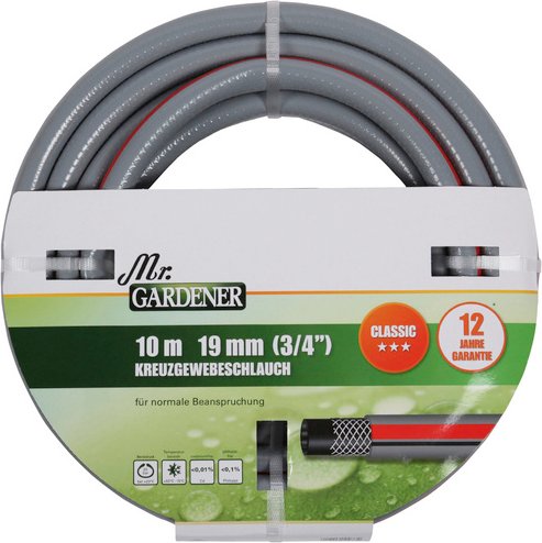 Mr. GARDENER Kreuzgewebeschlauch »Classic«, Länge: 10 m - bunt