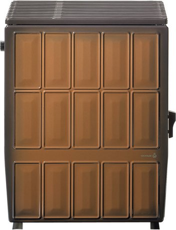 WAMSLER Raumheizer »109-6«, KS 109-6, Leistung: 6,1 kW - braun