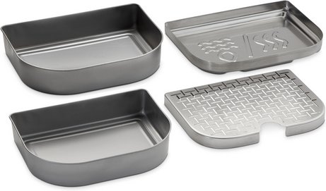 WEBER Erweiterungsset »Lumin«, 4-tlg, für Lumin Compact - silberfarben