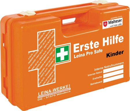 LEINA-WERKE Erste-Hilfe-Koffer »ProSafe«, BxL: 31 x 13 cm, orange