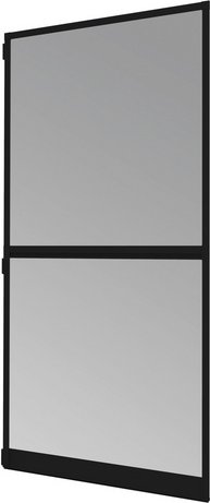WINDHAGER Insektenschutz, IS Expert Rahmen Tür 100x210 cm, anthrazit - schwarz