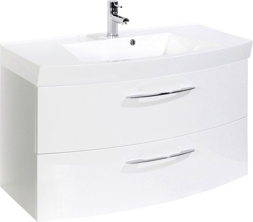 HELD MÖBEL Waschplatz »Florida«, Breite: 100 cm, weiß - weiss