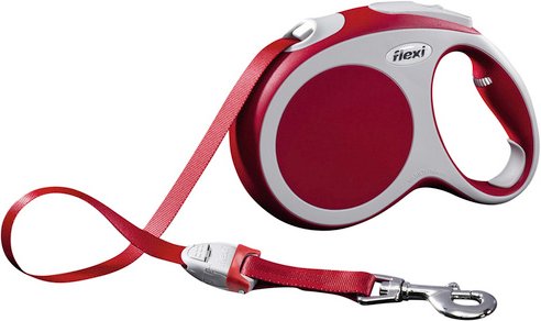 flexi Hundeleine, Größe: L, Nylon, rot