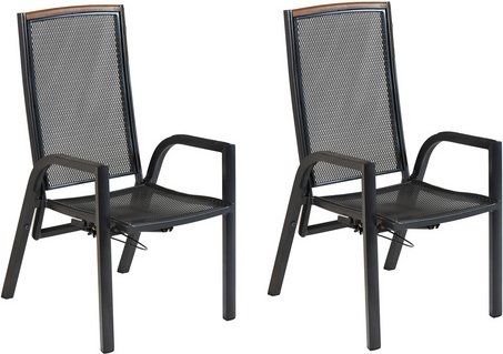 Gartensessel »Tilos«, BxHxL: 57,5 x 110 x 71,5 cm - grau