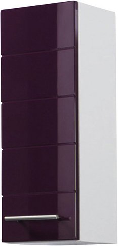 HELD MÖBEL Hängeschrank »Rimini«, BxHxT: 25 x 64 x 20 cm - lila