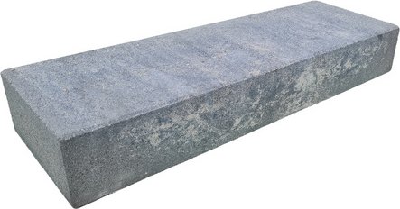 Mr. GARDENER Einzeltrittstufe »LUANDA«, LxBxH: 100 x 35 x 15 cm - grau