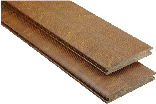 Mr. GARDENER WPC-Terrassendiele, Breite: 14,5 cm, Stärke: 2 cm, 1 Stk. - braun