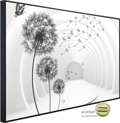 Thumbnail - papermoon Infrarotheizung »EcoHeat - Pusteblumen«, Matt-Effekt - bunt