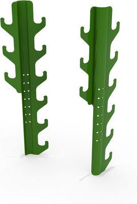 EXIT Toys Hantelstützen »GetSet«, max. Nutzlast: 100 kg, ab 14 Jahren - gruen