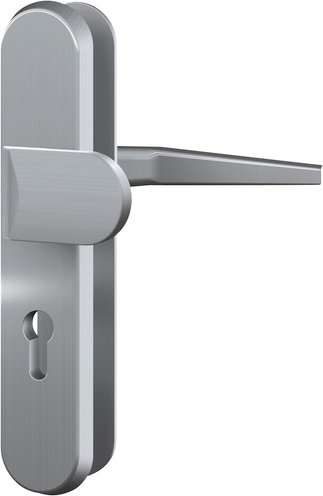 BASI Türbeschlag, aluminium, silberfarben