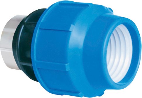 CORNAT Übergangsstück, Polypropylen (PP) - blau